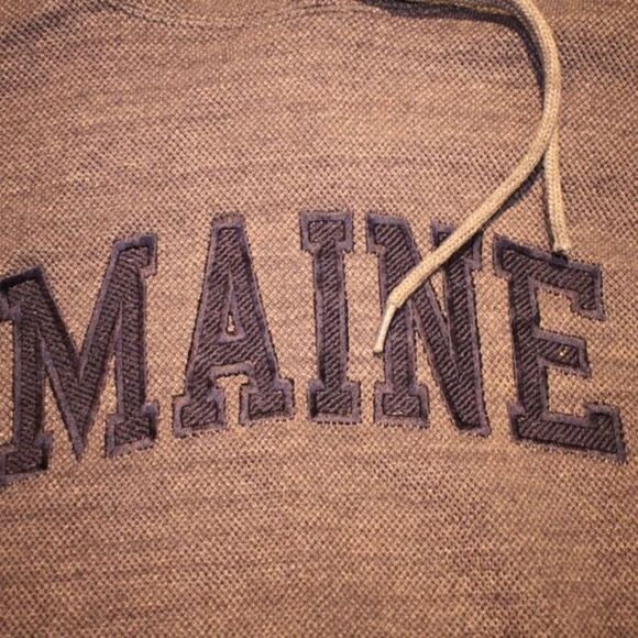 Pacific & Co Navy MAINE Hoodie - Size L - Picture 3 of 5